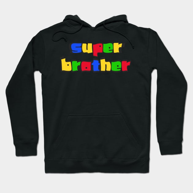 Superhero Super Big Brother Matching Sibling Hoodie by Prossori